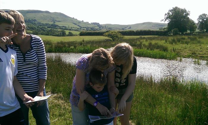 Explore the farm and with a mapped Nature trail around the fields and wildlife pond.